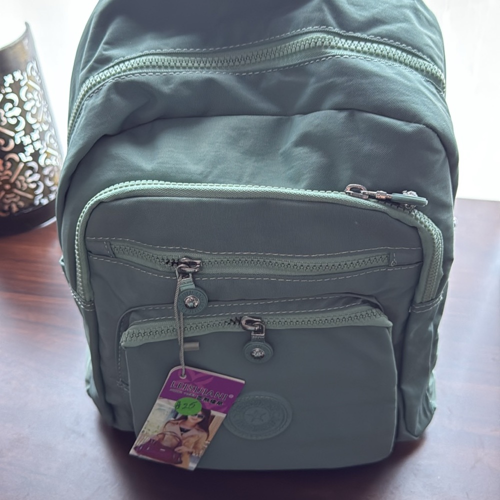 Green Backpack - Picture 5 of 8